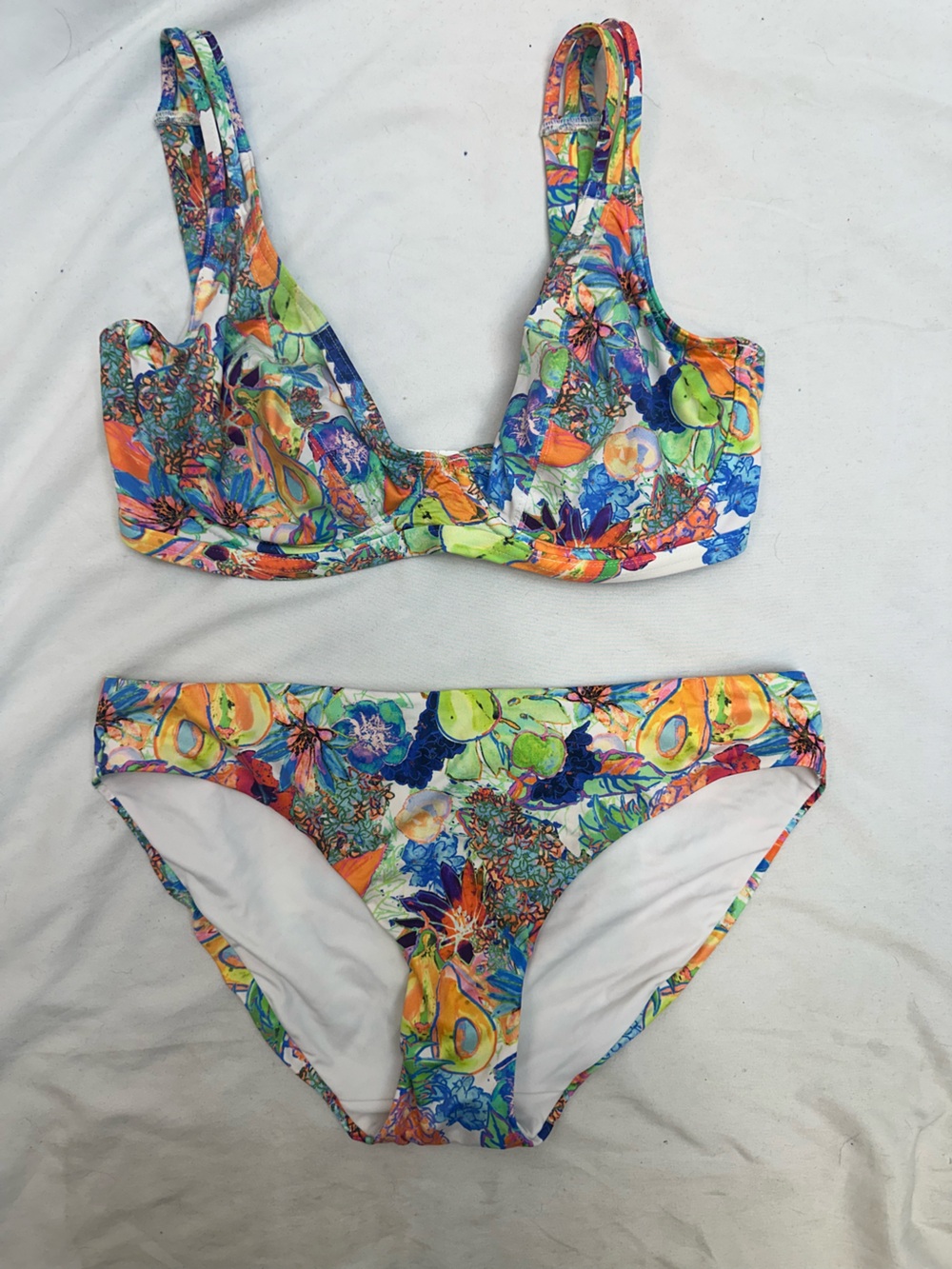 Freya Floral & Tropical Multi-Color Bikini Set